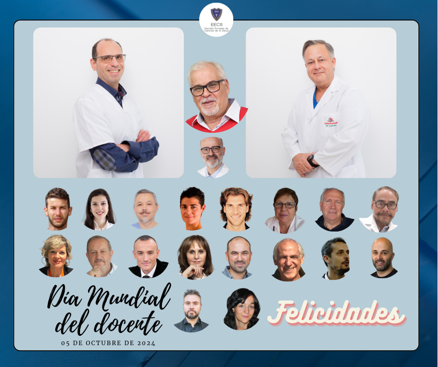 Día Mundial del Docente: Honrando a nuestros Profesores/as de la Escuela Europea de Ciencias de la Salud